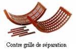 contre grille de separateur batteur colza