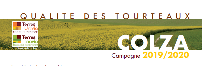 L'analyse des tourteaux de colza et de tournesol est réalisée en collaboration entre Terres Univia et Terres Inovia. 