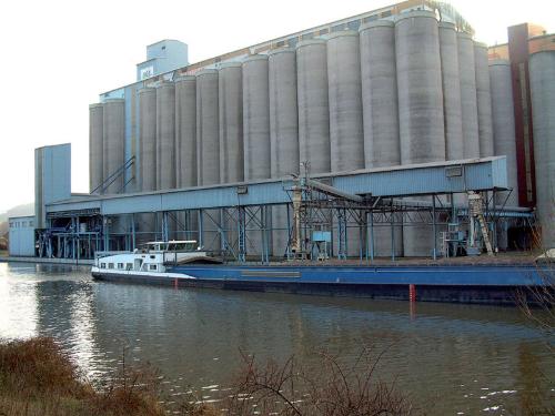 Silos de stockage pour lupin