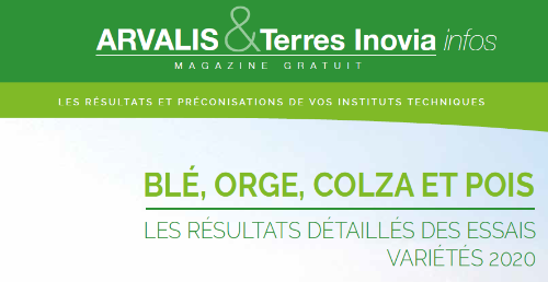 Arvalis et Terres Inovia Infos juin 2021