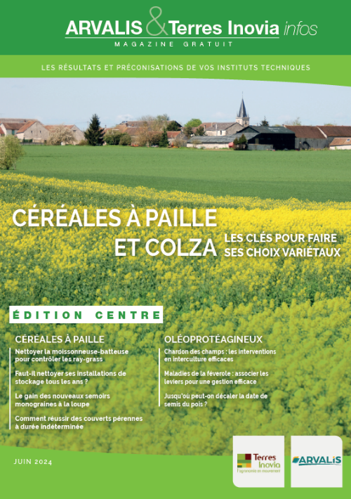 Arvalis & Terres Inovia infos juin 2024