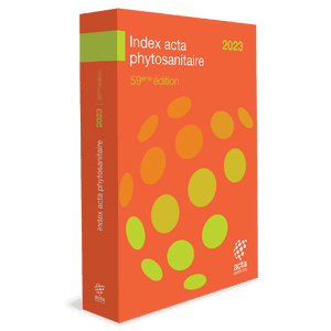 index acta phytosanitaire 2020
